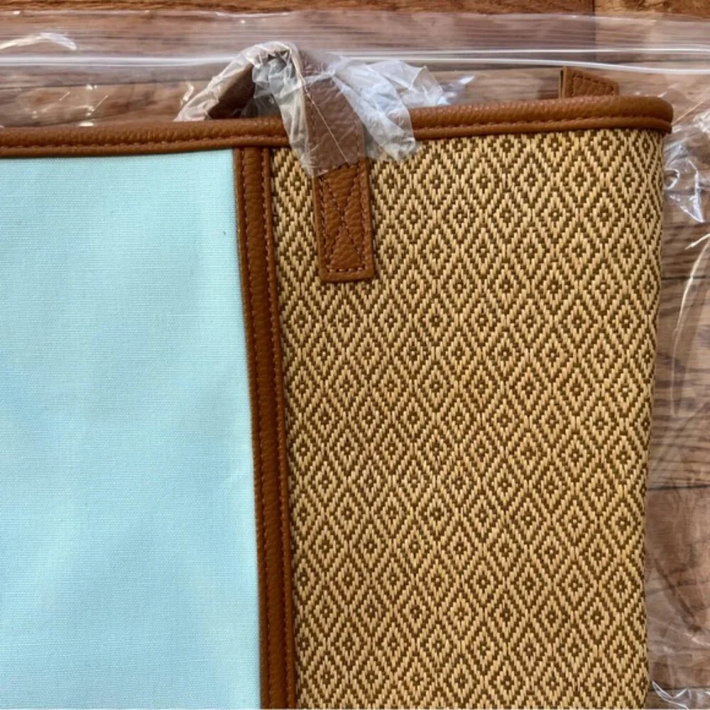 NWT Thirtyone Little Dreamer tote Diamond Straw - Picture 2 of 7